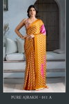 Pure Ajrakh 011 By Rajtex Satin Ajrakh Print Sarees Wholesale Price In Surat